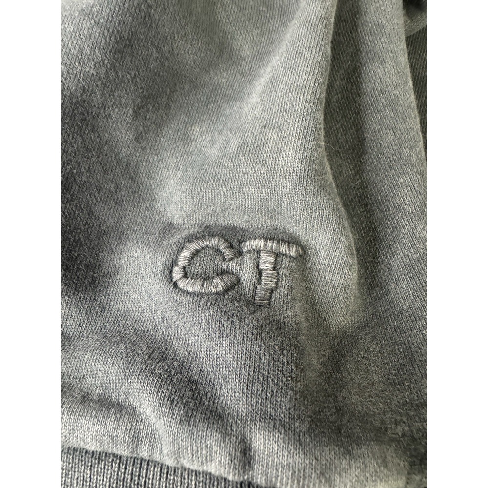Mens Crooked Tongues Sweat Shirt Size 3XL Plus Gray Spell Out - Picture 4 of 7